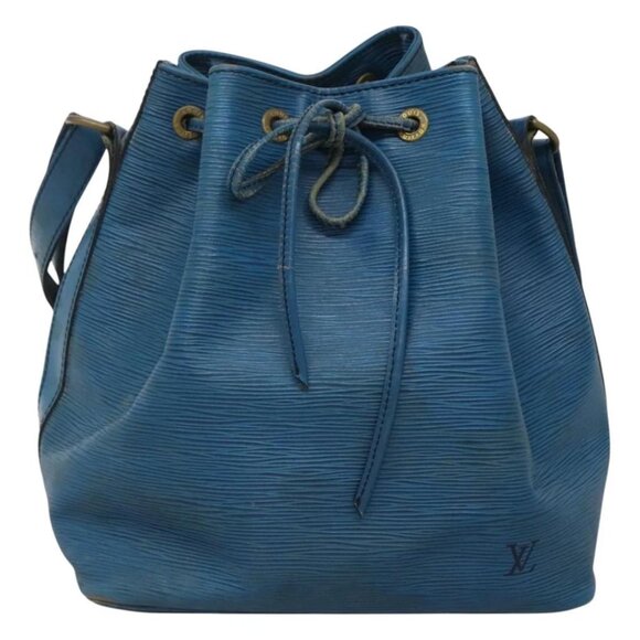 LOUIS VUITTON Epi Petit Noe Shoulder Bag Blue - Picture 1 of 16